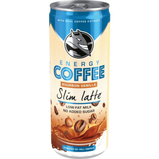 Холодна кава Hell Energy Сoffee Slim Vanilla Latte 0.25 л з/б